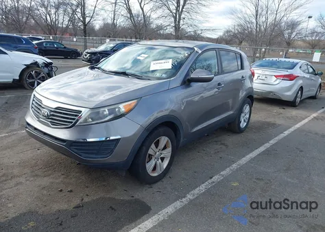 2013 Kia Sportage Lx из США, поврежденный, VIN KNDPBCA29D7400596